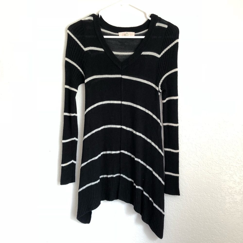 Pink republic women’s sweater stripes